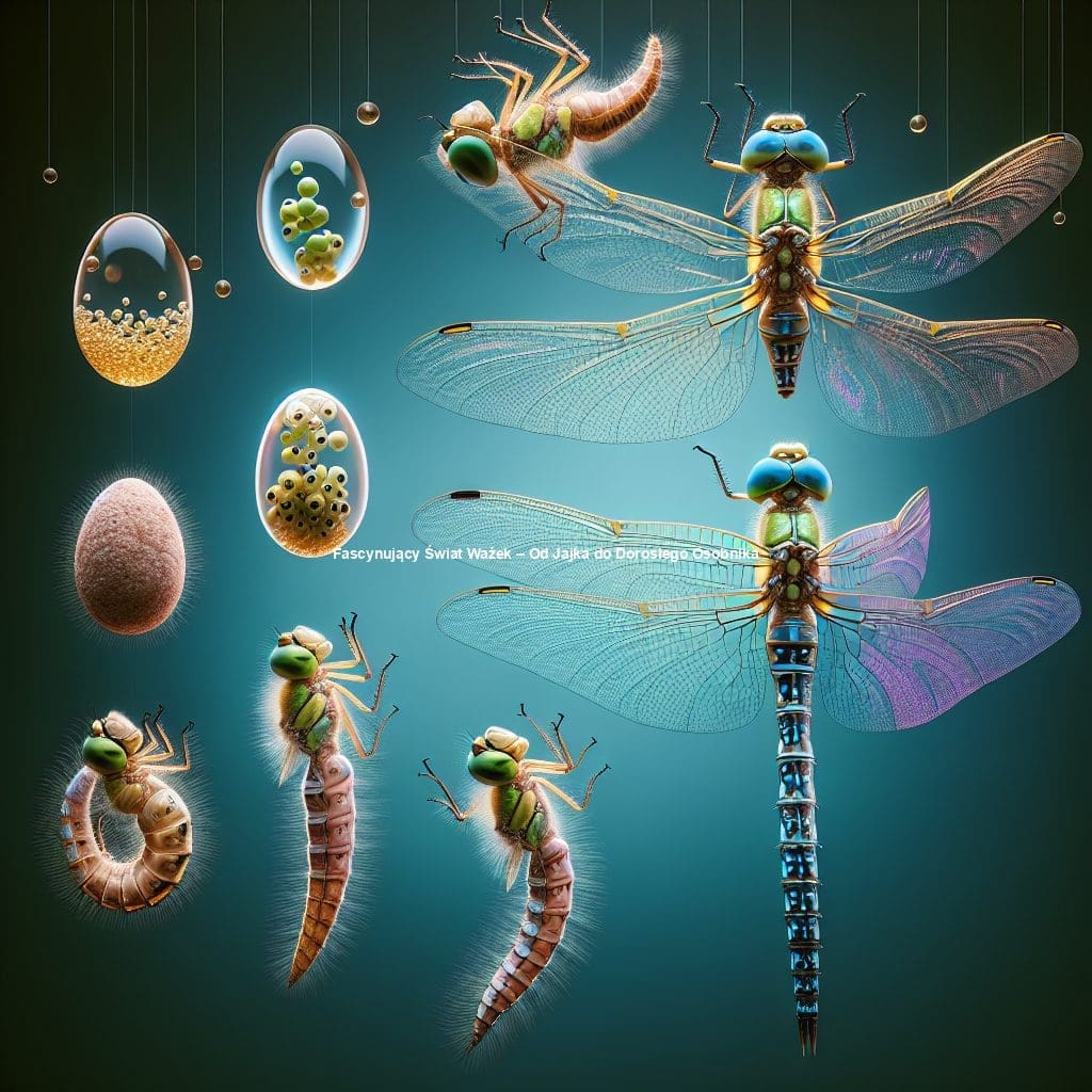 Fascynujący Świat Ważek – Od Jajka do Dorosłego Osobnika