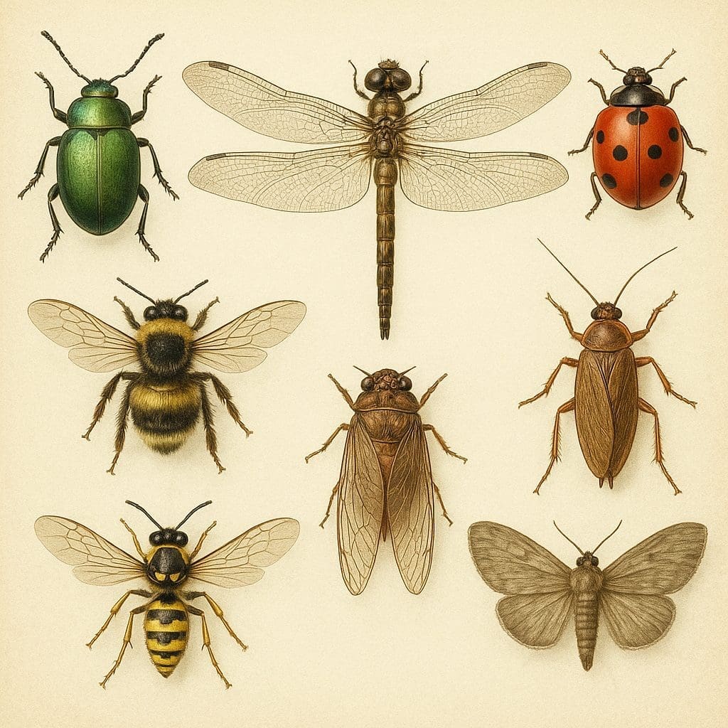 Atlas owadów - owady żyjące na świecie