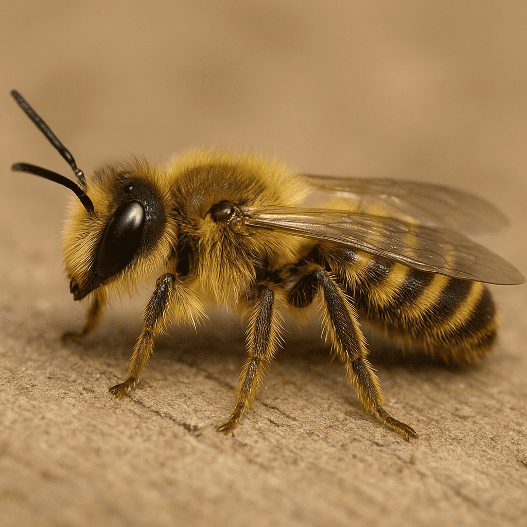 Pszczoła rączkowa – Andrena flavipes – pszczoły