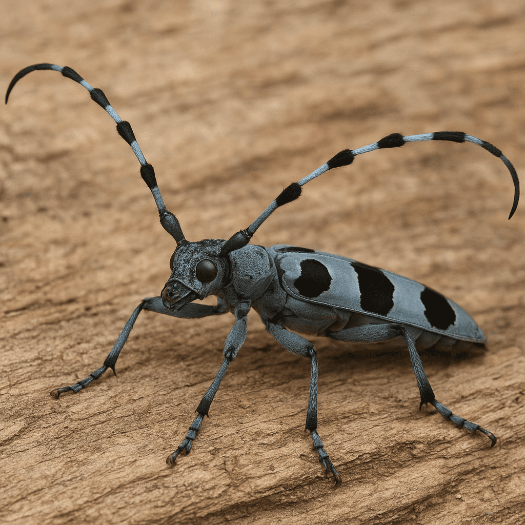 Rosalia azjatycka – Rosalia coelestis – koziorogi