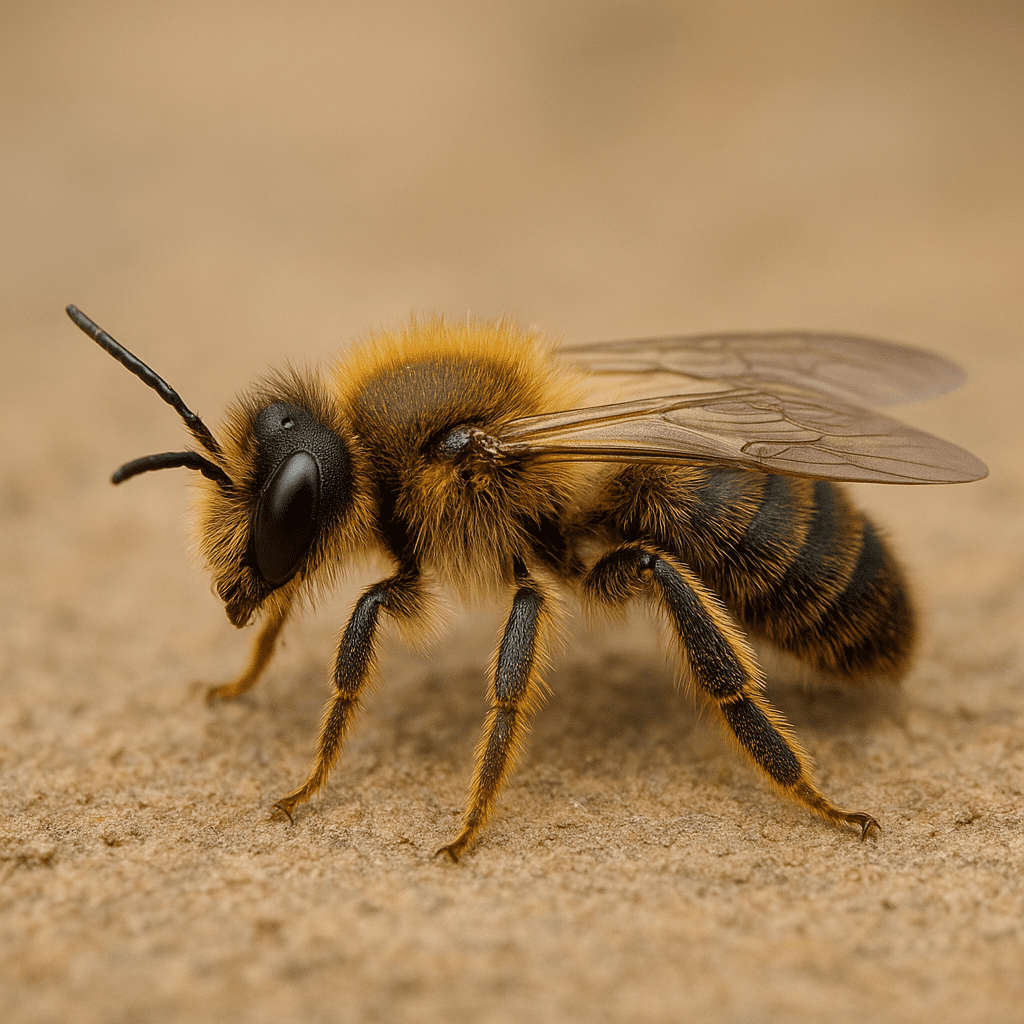 Pszczoła wędrowna – Andrena combinata – pszczoły