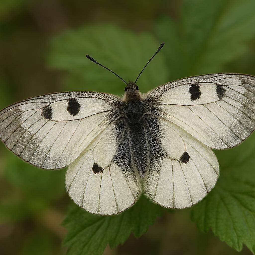 Niepylak mnemozyna – Parnassius mnemosyne