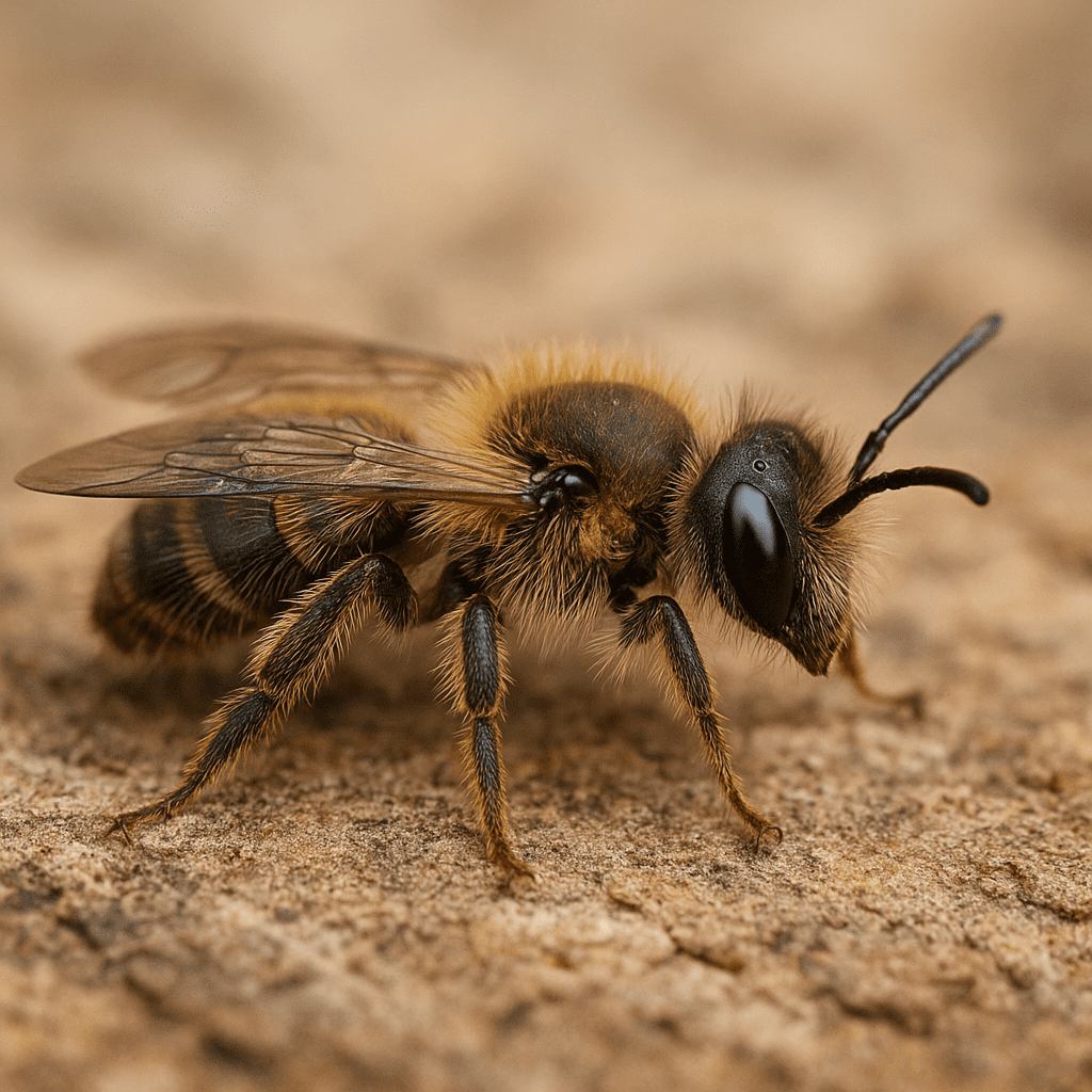 Pszczoła krótkojęzyczkowa – Andrena dorsata – pszczoły