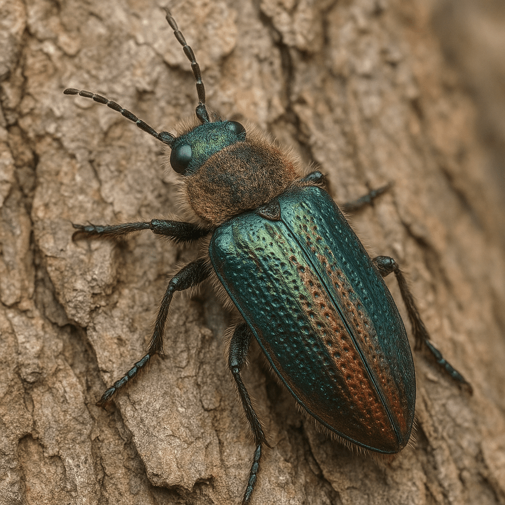 Chalcophora hirticollis – bogatkowate