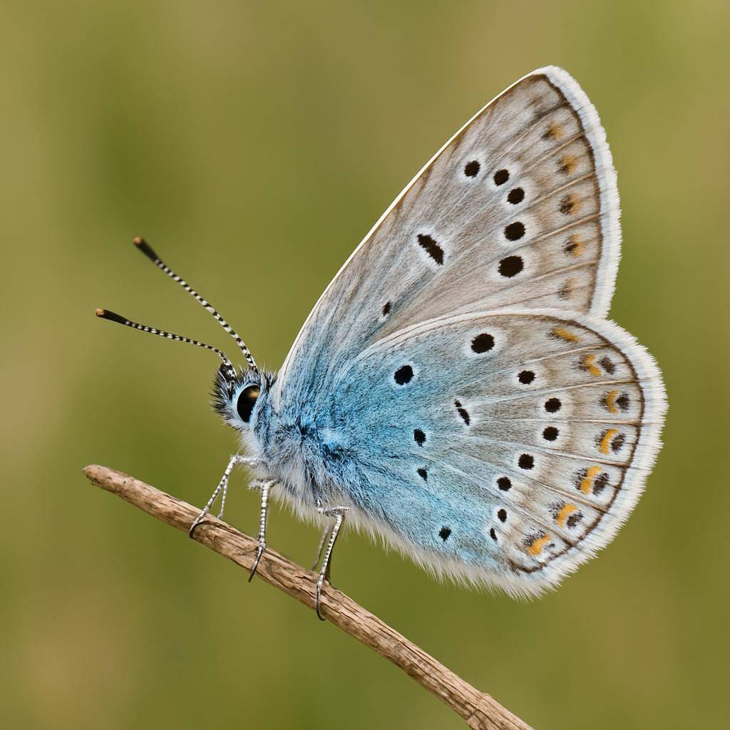 Modraszek północny – Plebejus idas