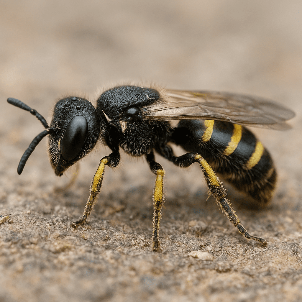 Hylaeus brevicornis – pszczoły