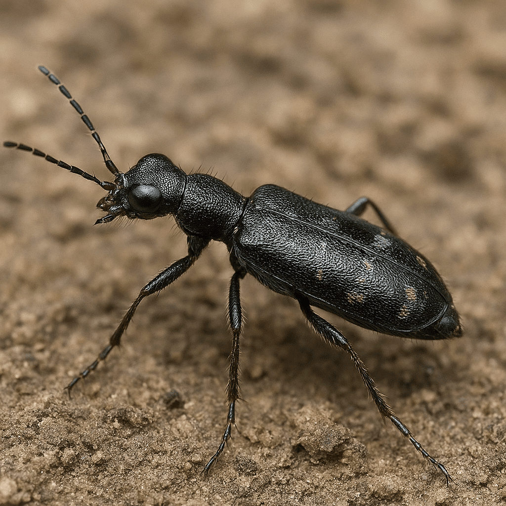 Stenus cicindeloides – kusakowate