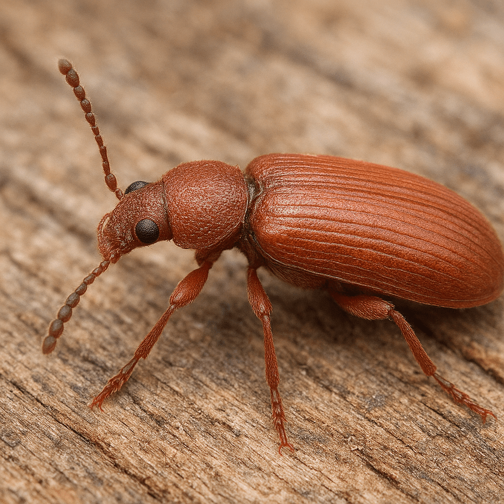 Rytel pospolity – Rhyzophagus ferrugineus – rytele