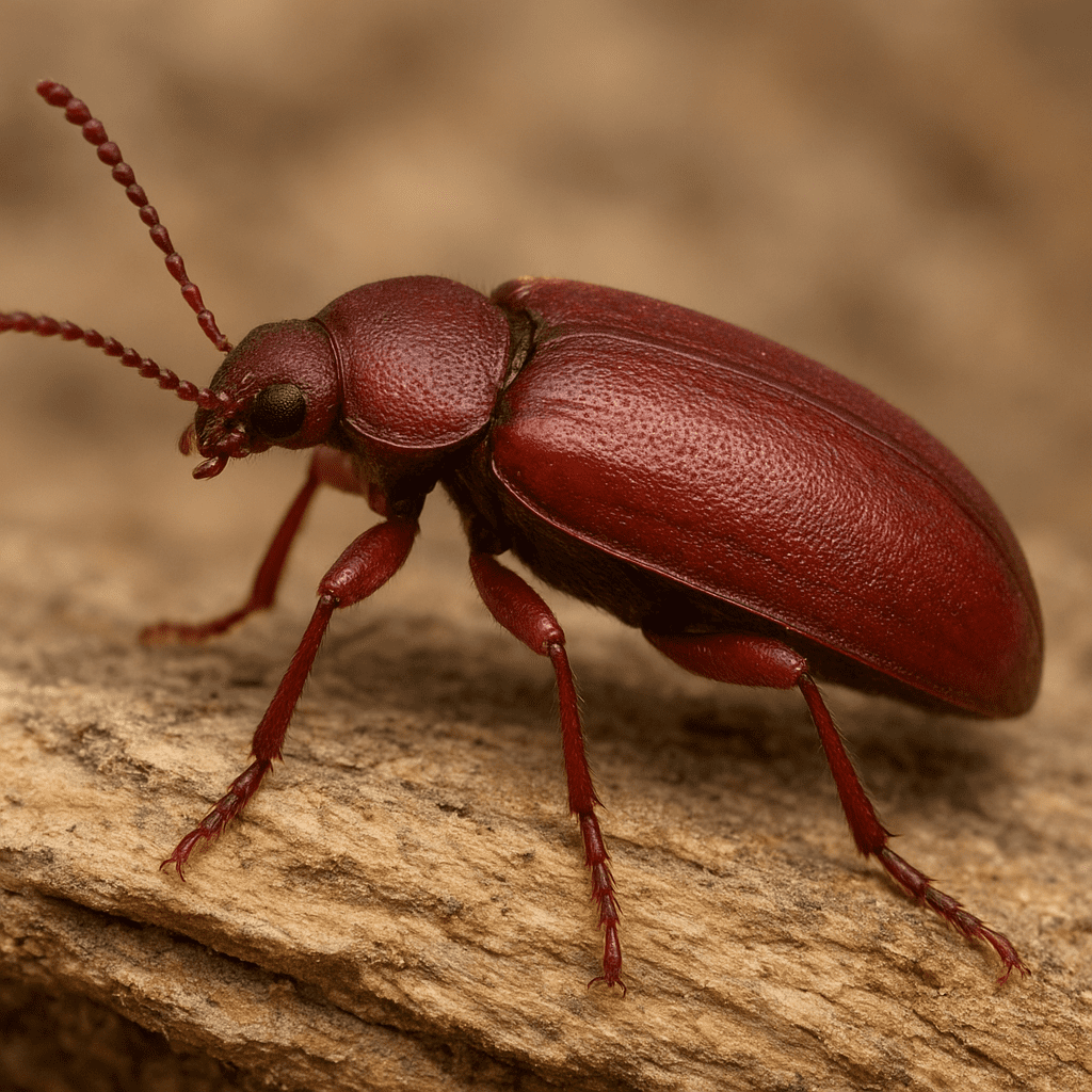 Rytel czerwony – Rhyzophagus grandis – rytele