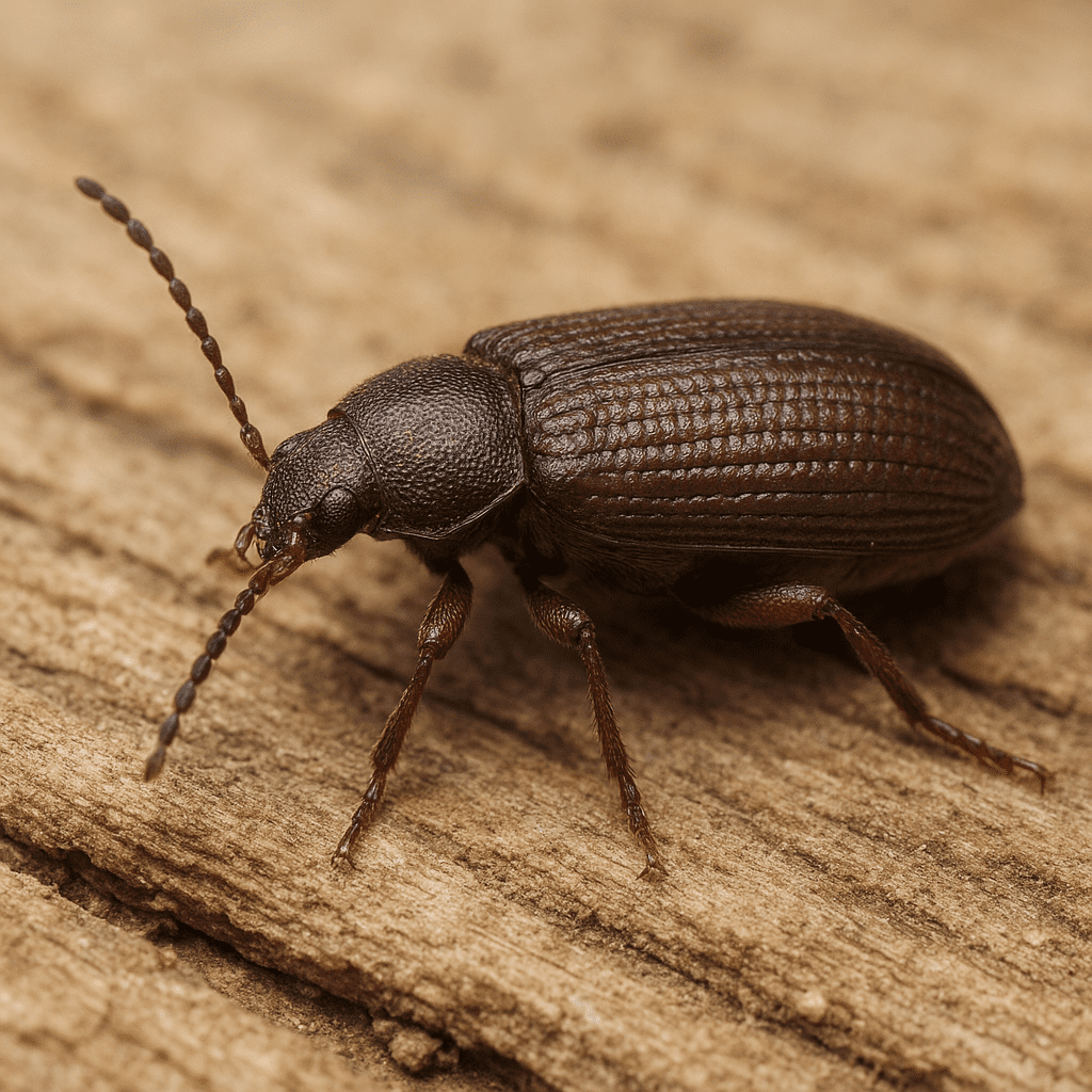 Rytel dłutkowy – Rhyzophagus sculpturatus – rytele