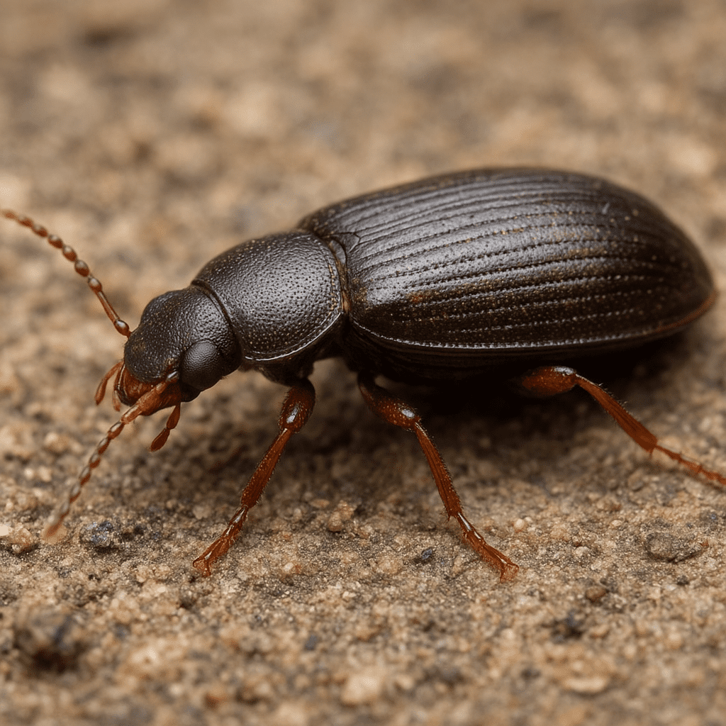 Rhyzophagus japonicus – rytele