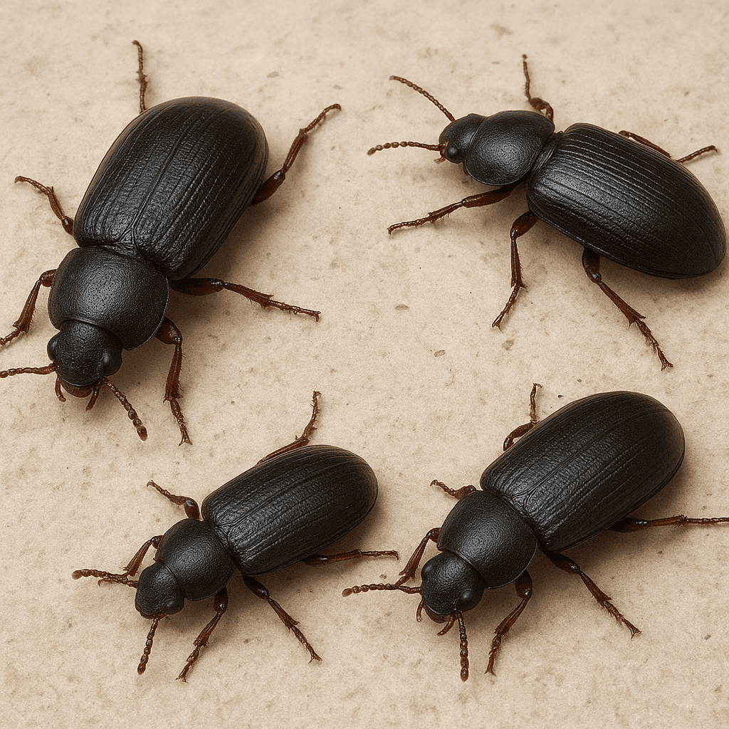 Tribolium madens – czarnuchowate