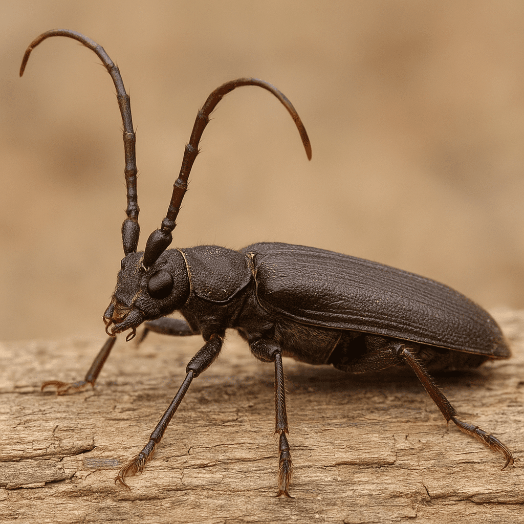 Arhopalus tristis – koziorogi