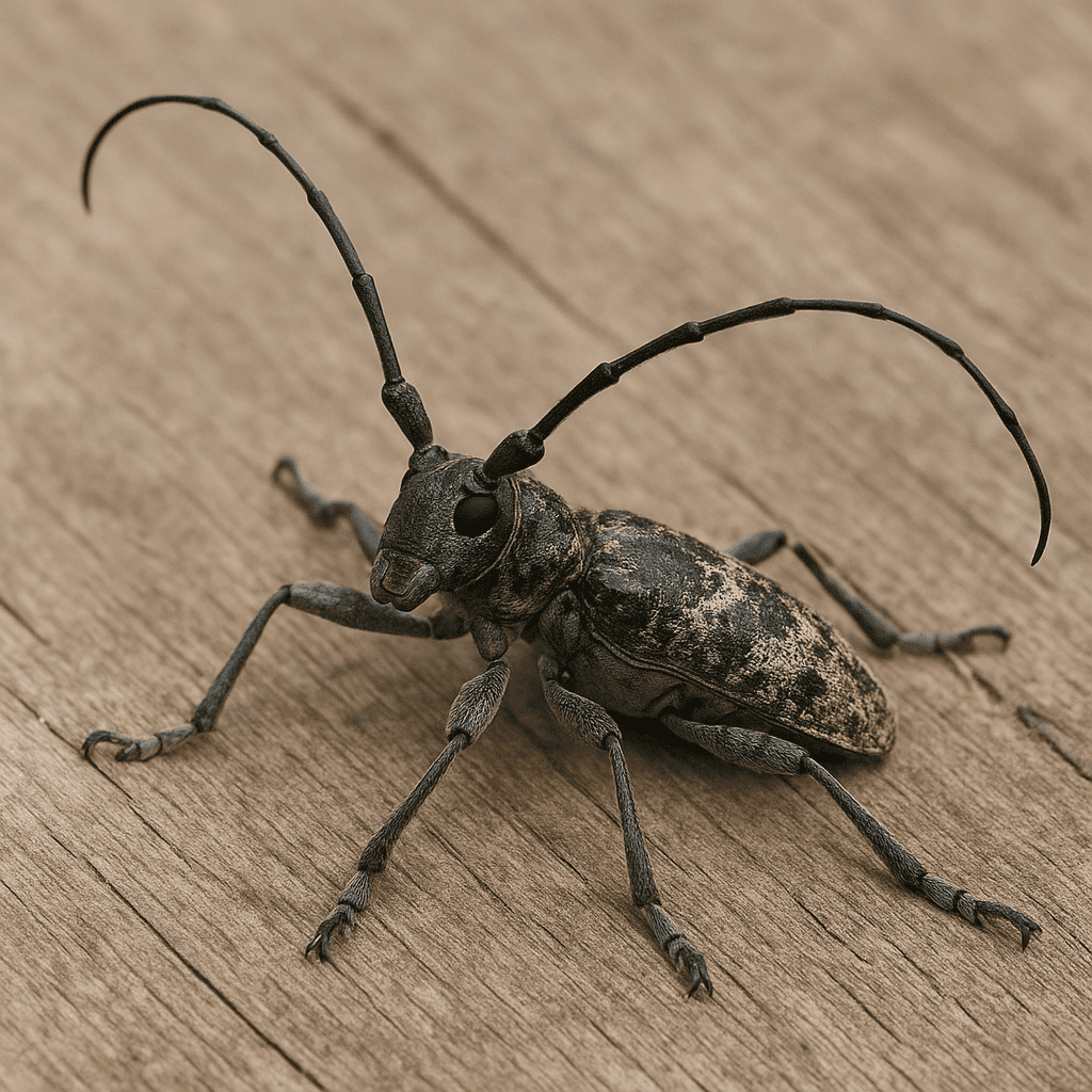 Monochamus urussovii – koziorogi