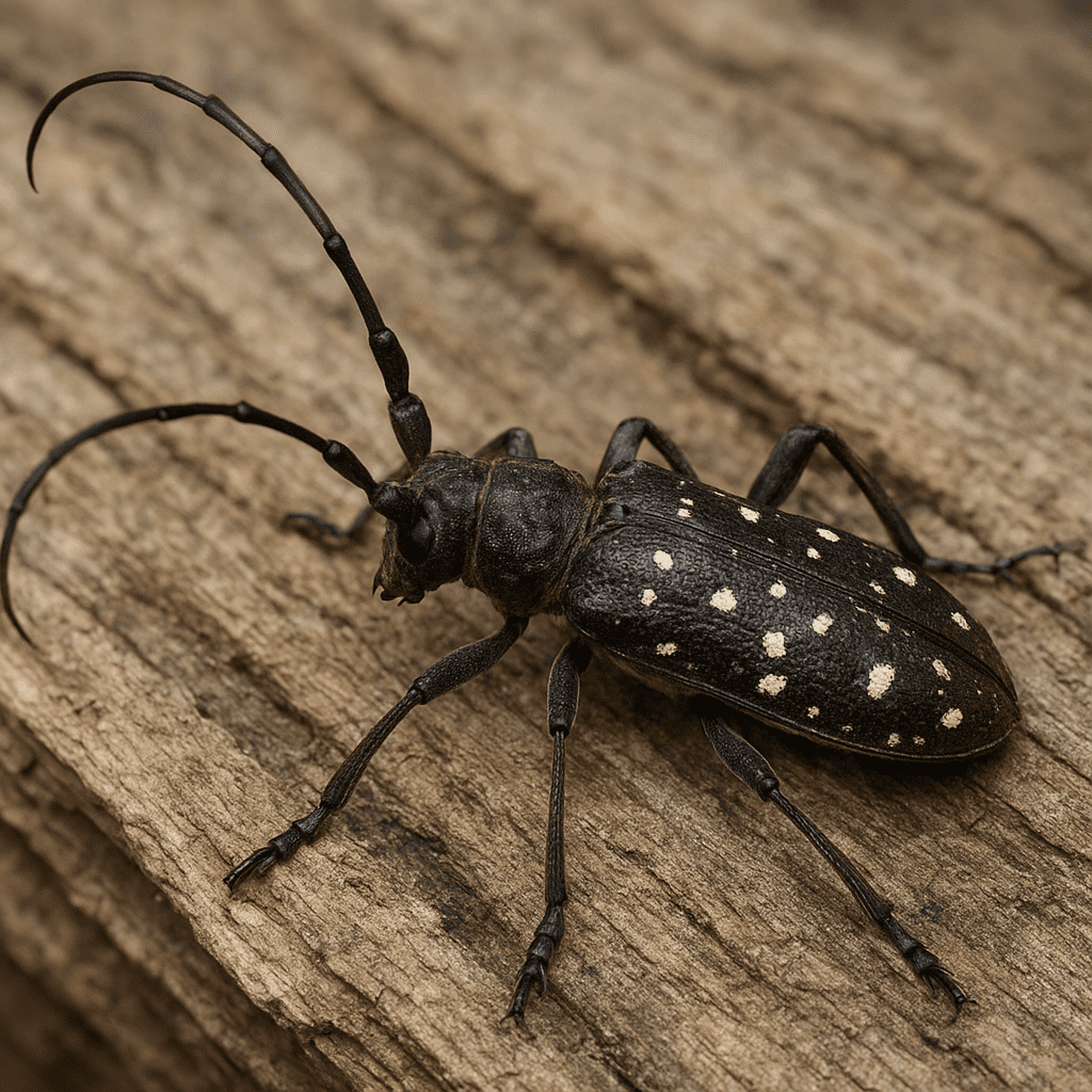 Monochamus notatus – koziorogi