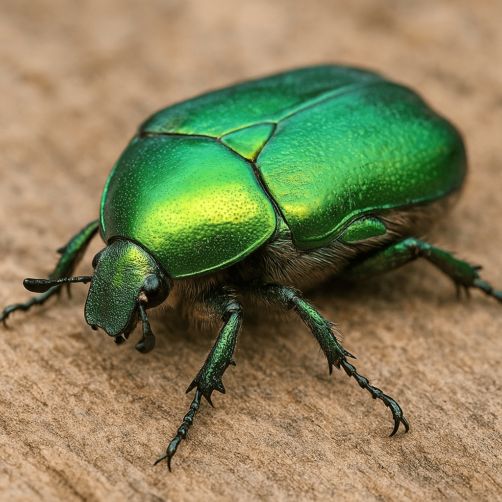 Kruszczyca złotawa – Protaetia aeruginosa – kruszczyce