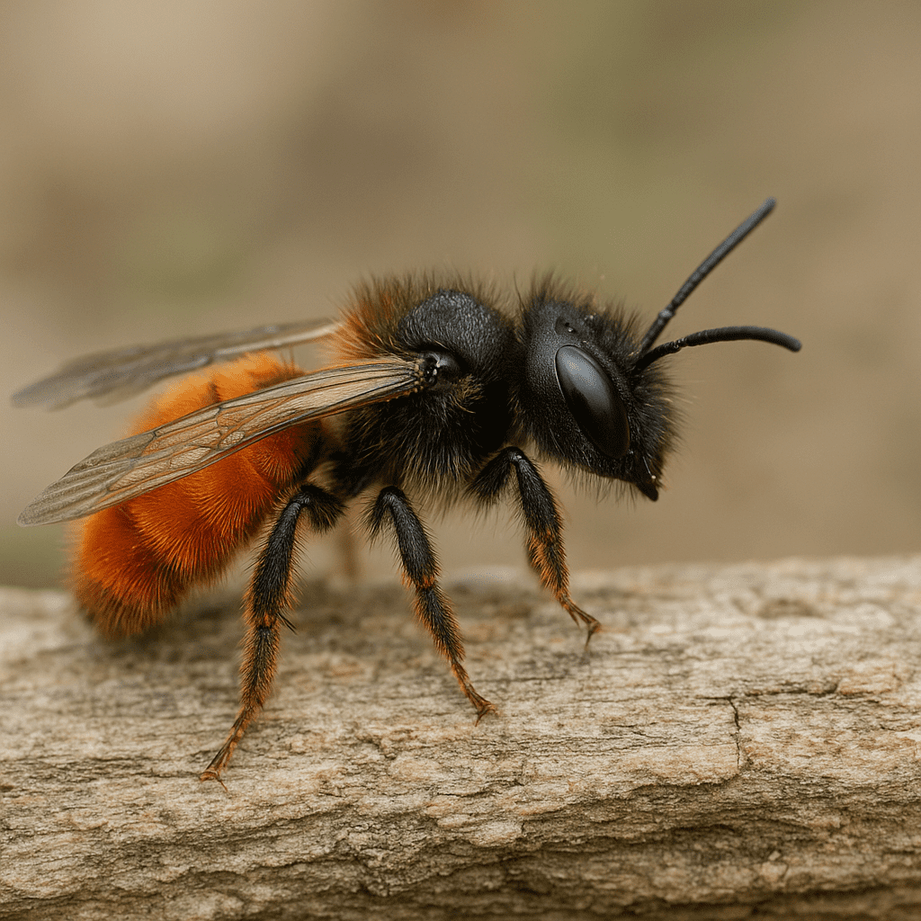 Osmia bicornis – pszczoły