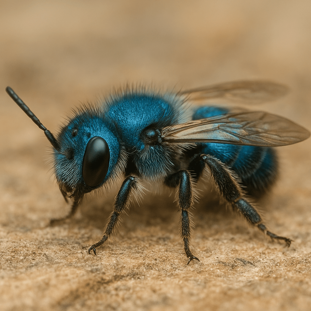 Osmia caerulescens – pszczoły