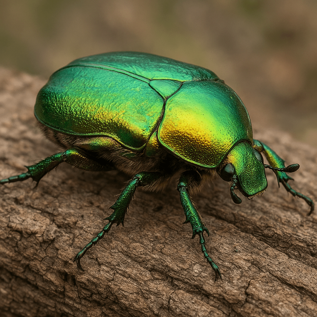 Kruszczyca mosiężna – Protaetia metallica – kruszczyce