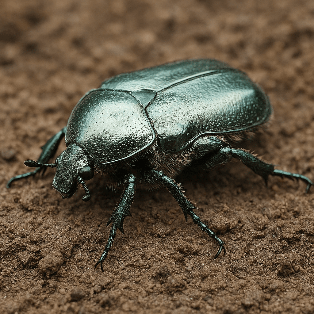 Kruszczyca srebrzysta – Protaetia argentea – kruszczyce