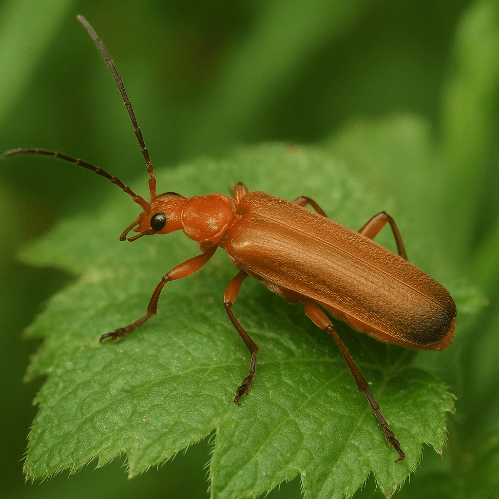 Brodziec pstry – Rhagonycha fulva – kusakowate
