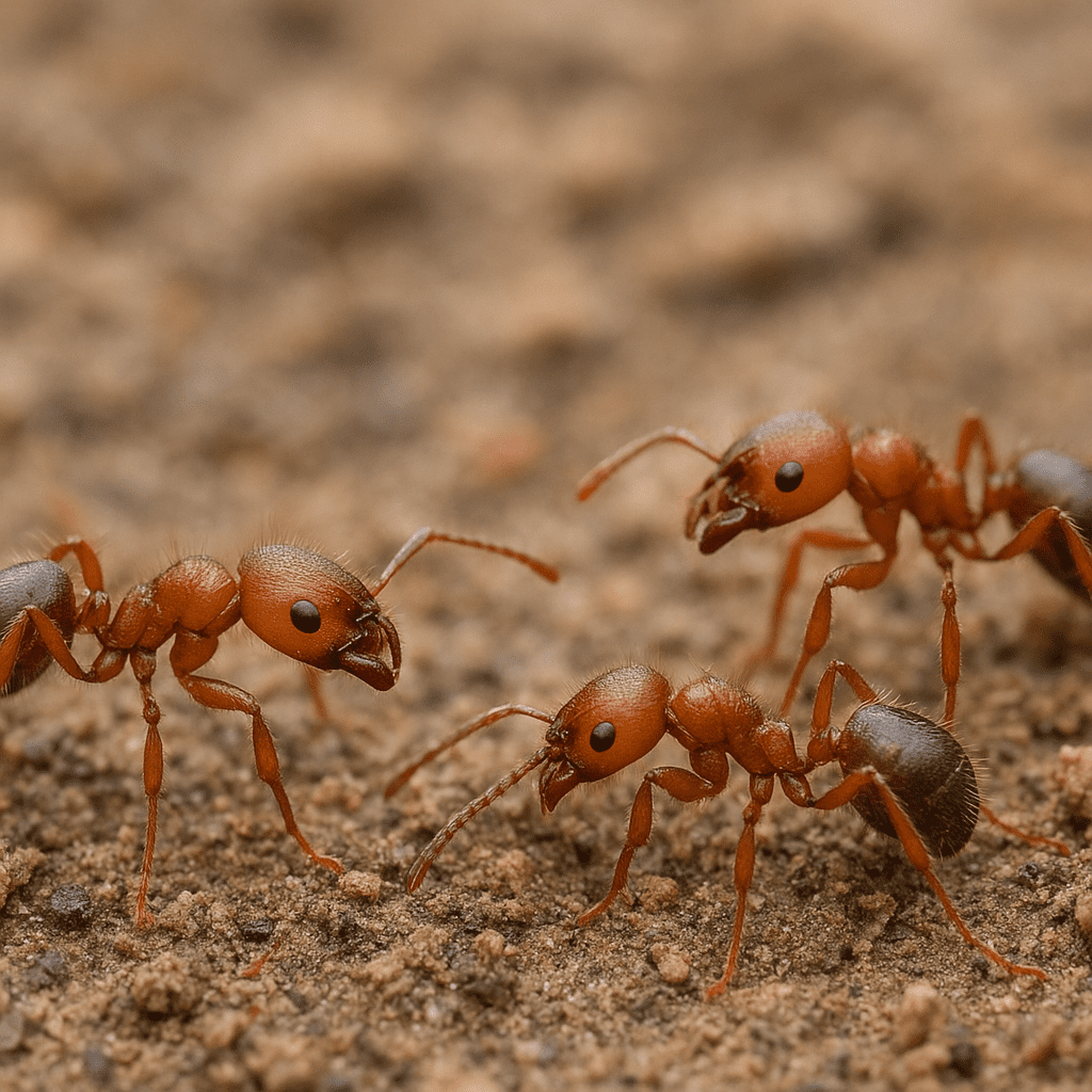 Myrmica rubra – mrówki