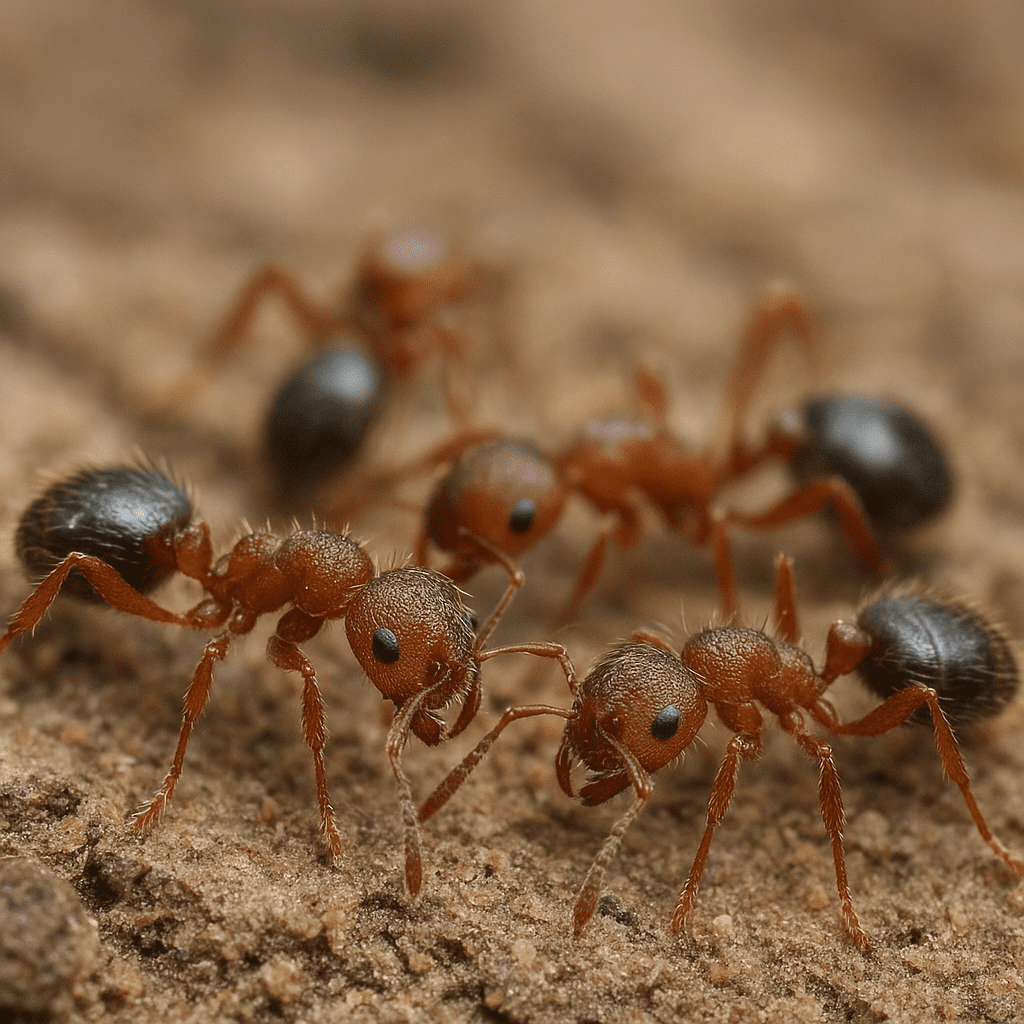Myrmica scabrinodis – mrówki