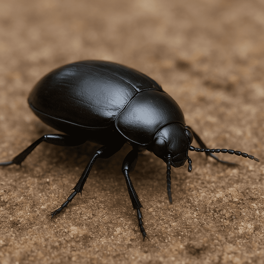 Krętak czarnonogi – Gyrinus pectoralis – krętaki